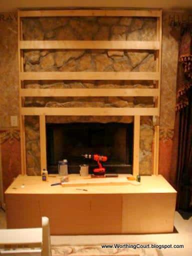 DIY Fireplace Makeover Worthing Court