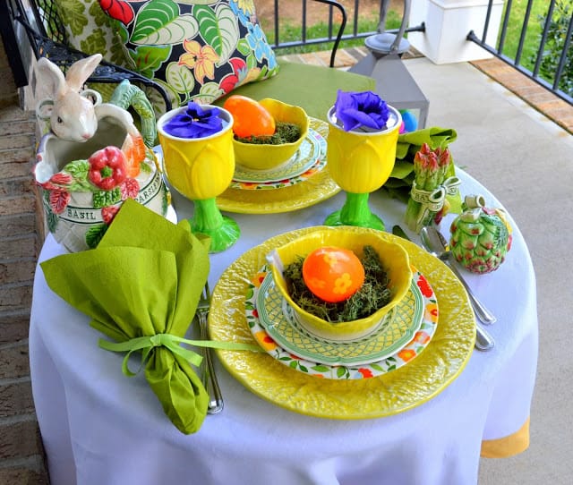 WorthingCourt.blogspot.com: Easter Tablescape