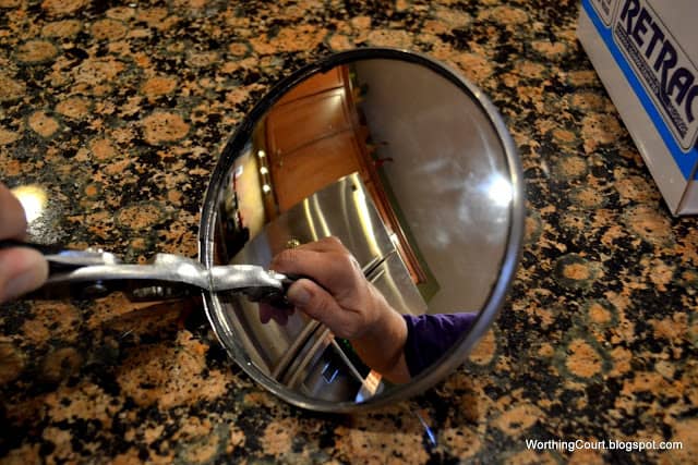 How to make a convex mirror via Worthing Court blog