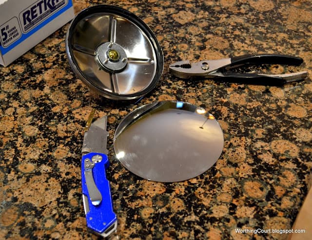 How to make a convex mirror via Worthing Court blog