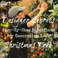 How to decorate a Christmas Tree