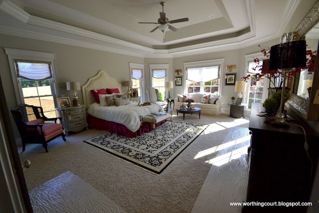 master bedroom via Worthing Court blog