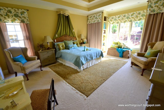master bedroom via Worthing Court blog