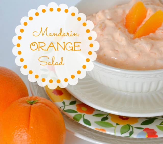 Madarin Orange Jello Salad from Worthing Court blog