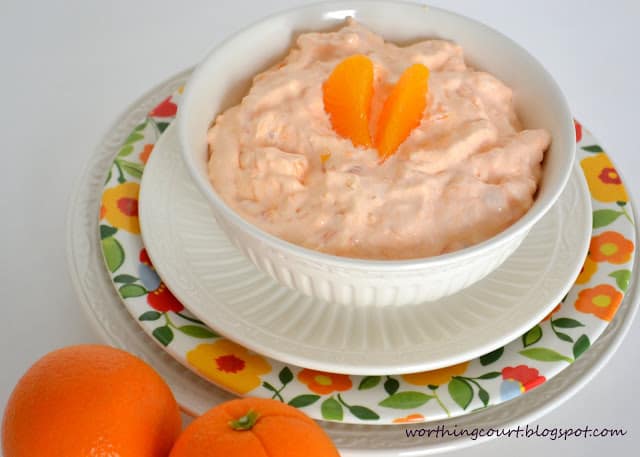 Mandarin Orange Salad from Worthing Court blog