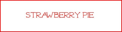 Strawberry pie graphic.