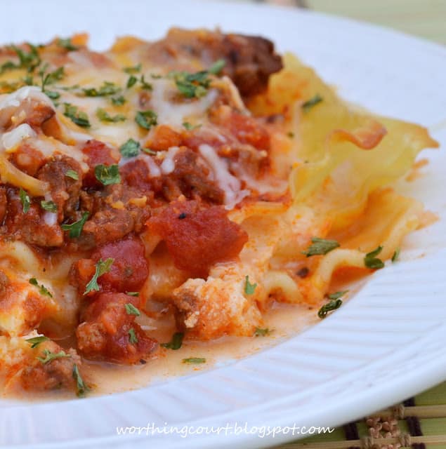 WorthingCourt.blogspot.com: My Favorite Lasagna Recipe