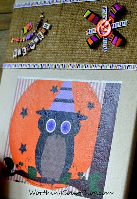 Worthing Court: Halloween No-Sew Fabric Art