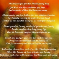 Thanksgiving Poem