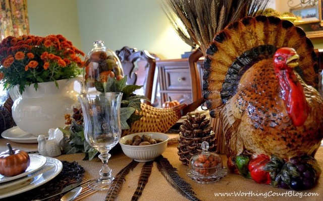 Worthing Court: Bounty of the Harvest Thanksgiving Tablescape