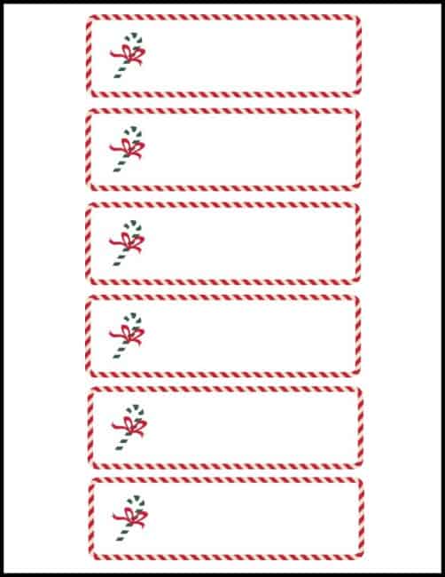 Free Cute Christmas Place Card Printable Worthing Court