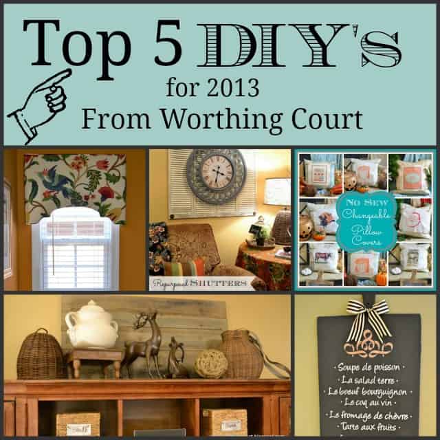 Worthing Court: Top 5 Projects for 2013
