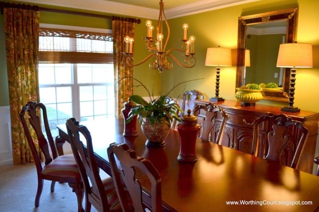 Worthing Court: Ideas to update your dining room without buying new furniture or changing the wall color