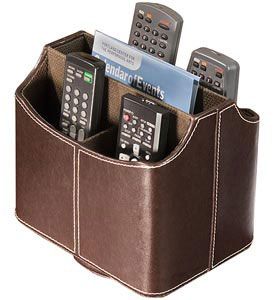 Stylish remote control caddy