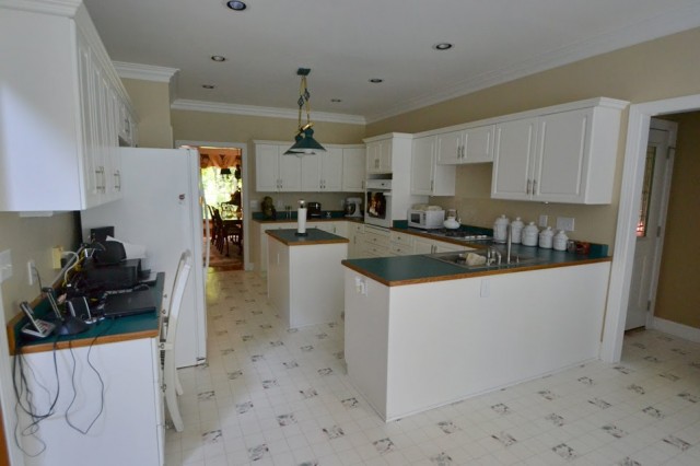 looking back toward the dining room