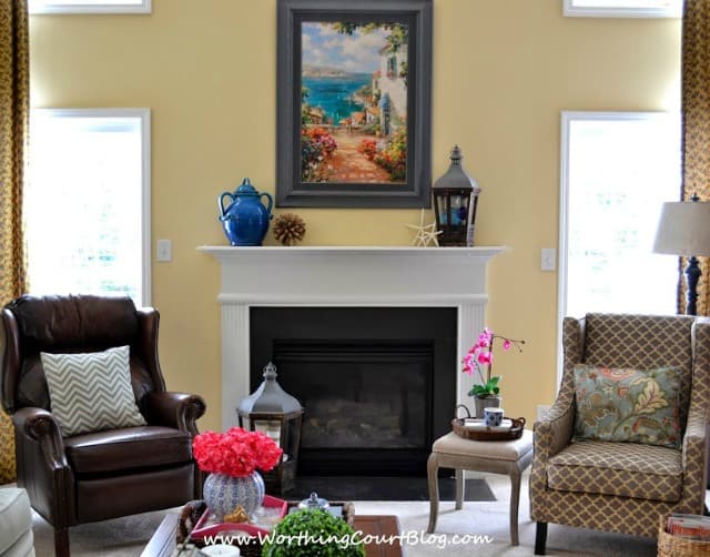 Mantel decorating ideas