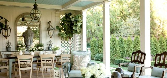 Amazing covered porch