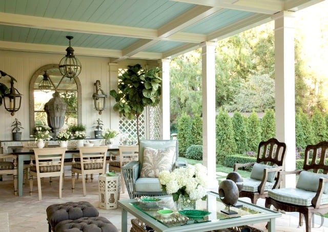 Amazing covered porch
