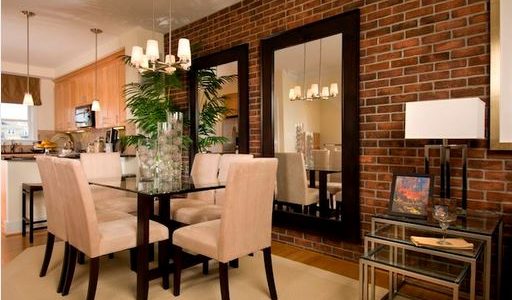 Simple room ideas - open up and brighten a room with multiple mirrors