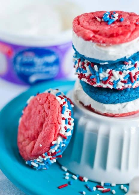 July 4th Recipes: Red, White and Blue Whoopie Pies