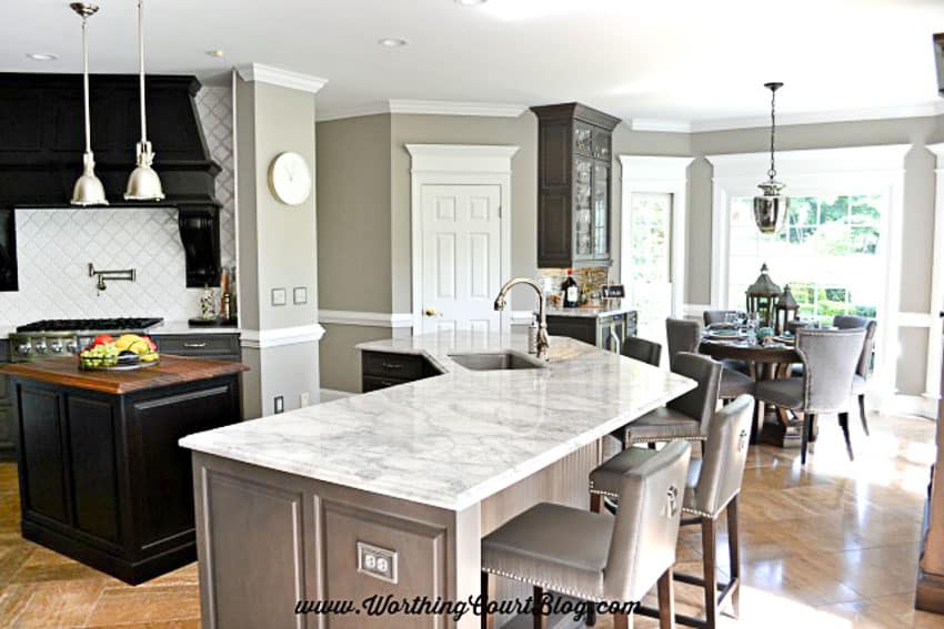 Remodel kitchen layout || Worthing Court