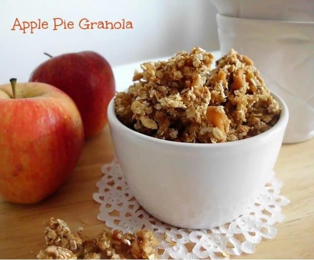Recipe for Apple Pie Granola