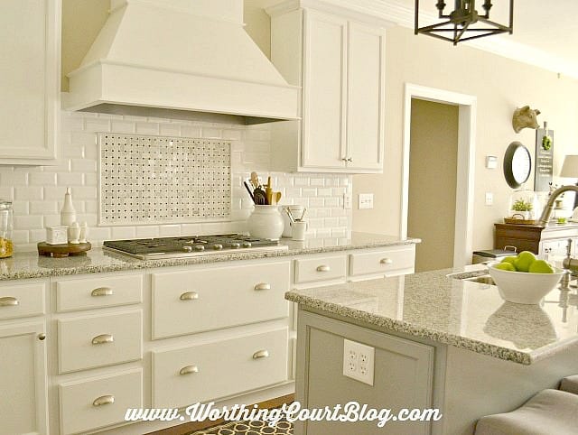 The New Kitchen Backsplash - Worthing Court