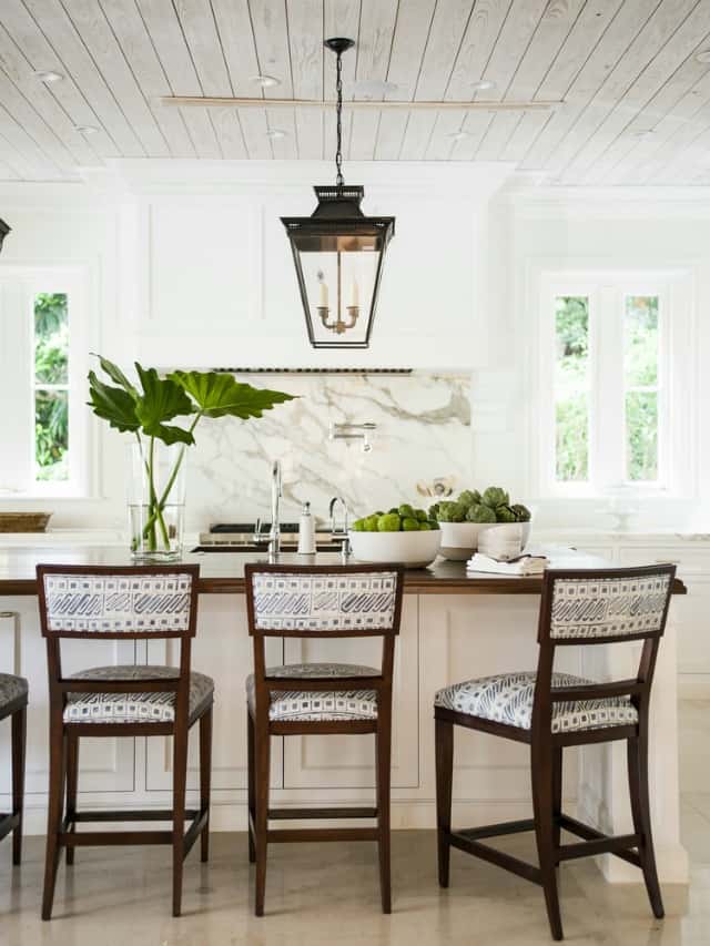 A pretty kitchen by J.K. Kling Design Associates