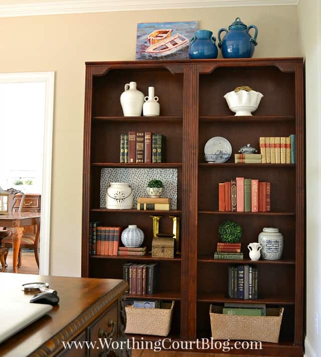 Possible bookcase backing