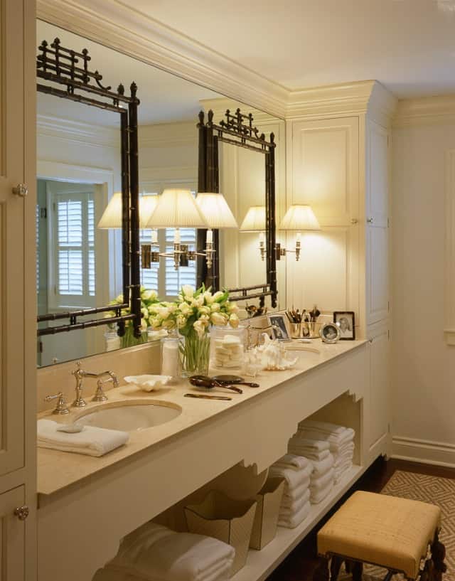 Master bathroom by JK Kling Assoc.