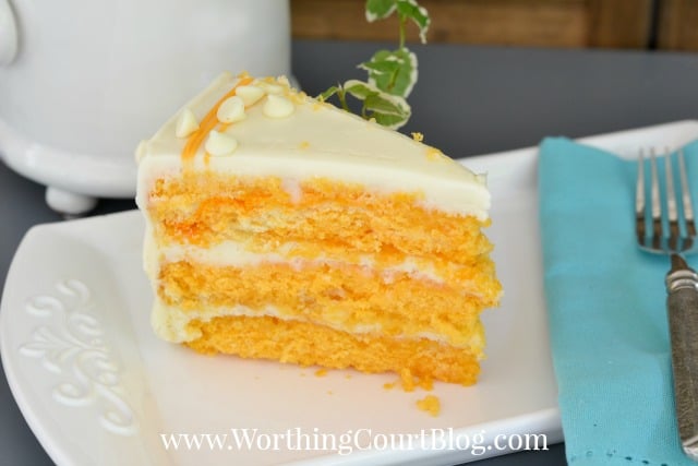 Recipe for Orange Creamsicle cake