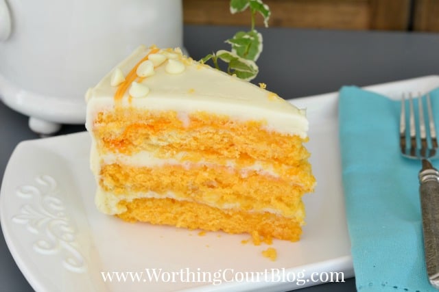 Recipe for Orange Creamsicle Cake