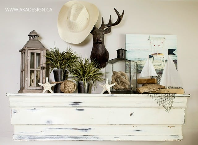 Coastal Summer Mantel