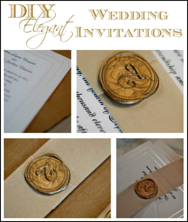 How to make elegant wedding invitations on a budget