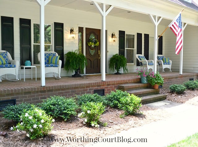 Southern front porch