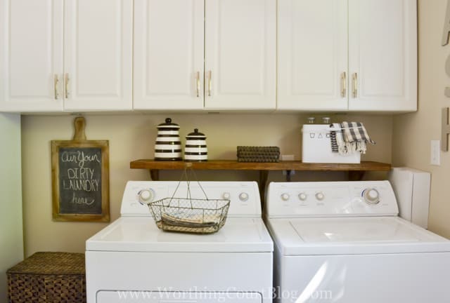 laundry-room-8-11.jpg - DIY laundry room shelf above washer and dryer to conceal the space