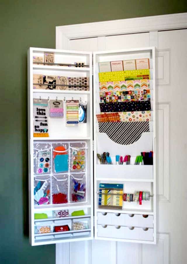 15 Ways To Use The Back Of A Closet Door For Storage And Organization -  Worthing Court