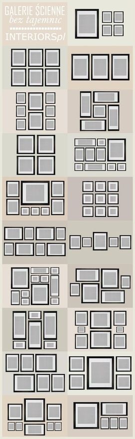 Gallery wall layout ideas