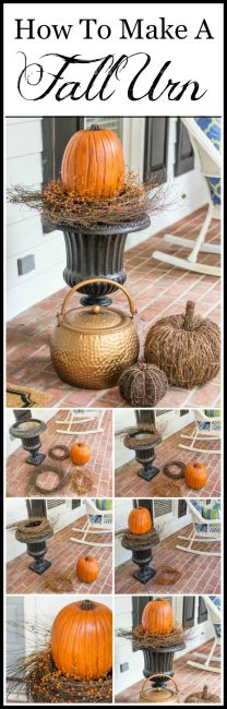 How To Create A Fall Urn The Fast And Easy Way