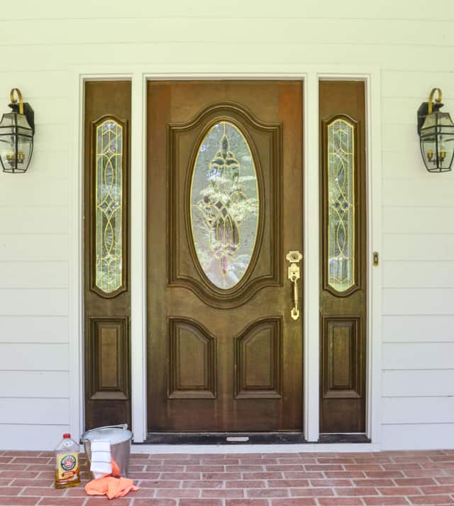 Front door BEFORE