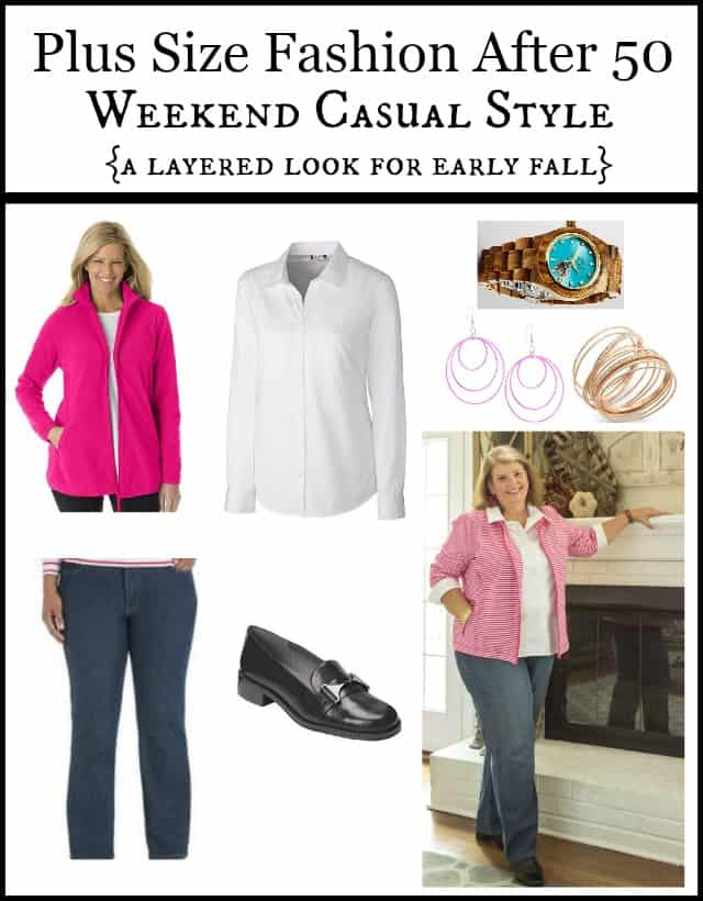Plus Size Fashion After 50: Casual Weekend Style