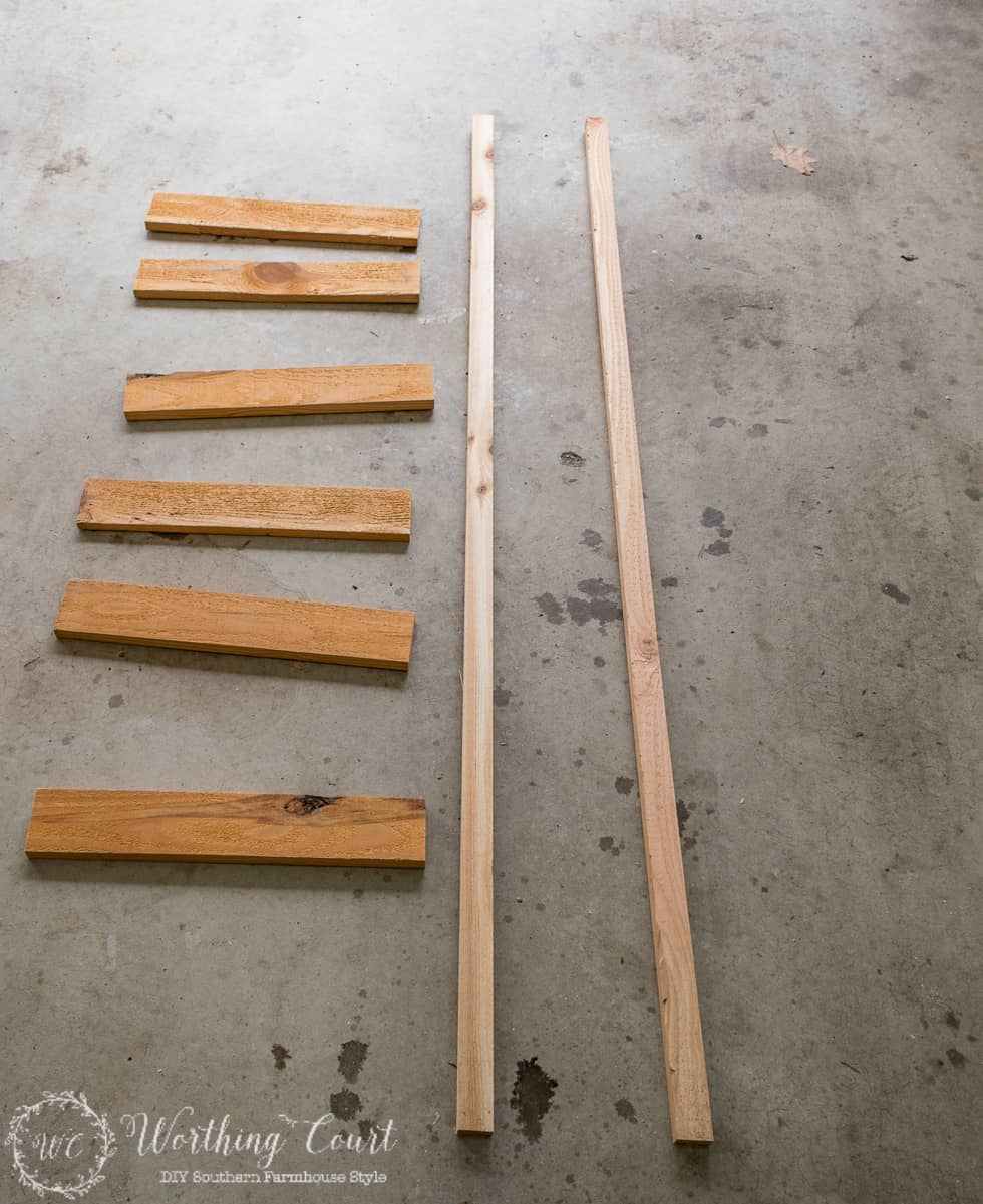 How To Make A Rustic Ladder For Under $20