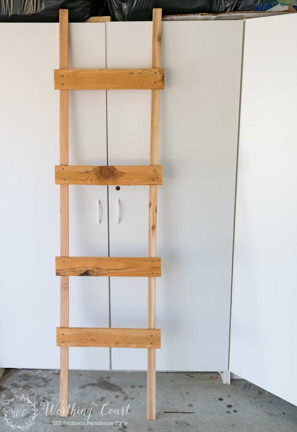 How To Make A Rustic Ladder For Under $20