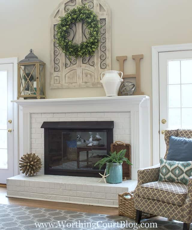 Fireplace Makeover Before And After