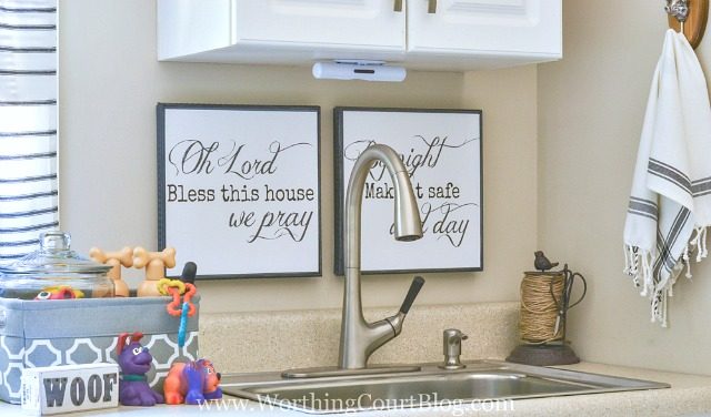 Free "Bless This House" printables available in two sizes