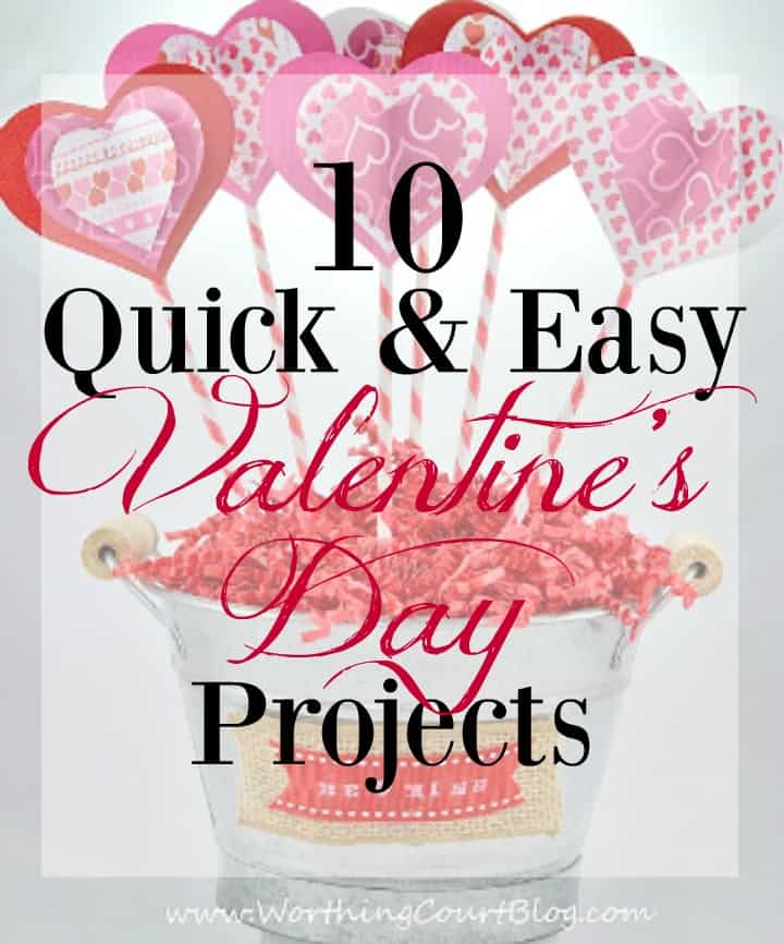 10 Quick And Easy Valentine's Day Crafts And Projects || Worthing Court