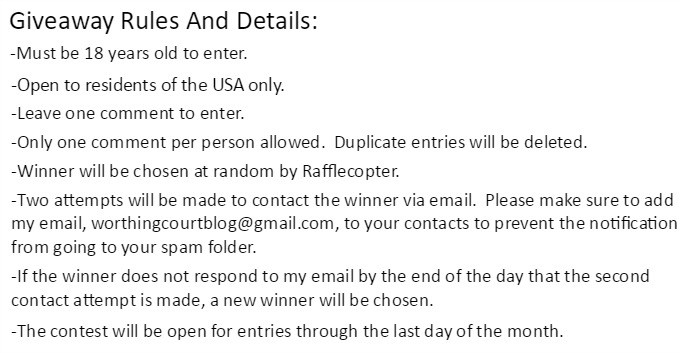 Rules And Details For The Monthly $100 Visa Giftcard Giveaway Brought To You By Worthing Court Blog