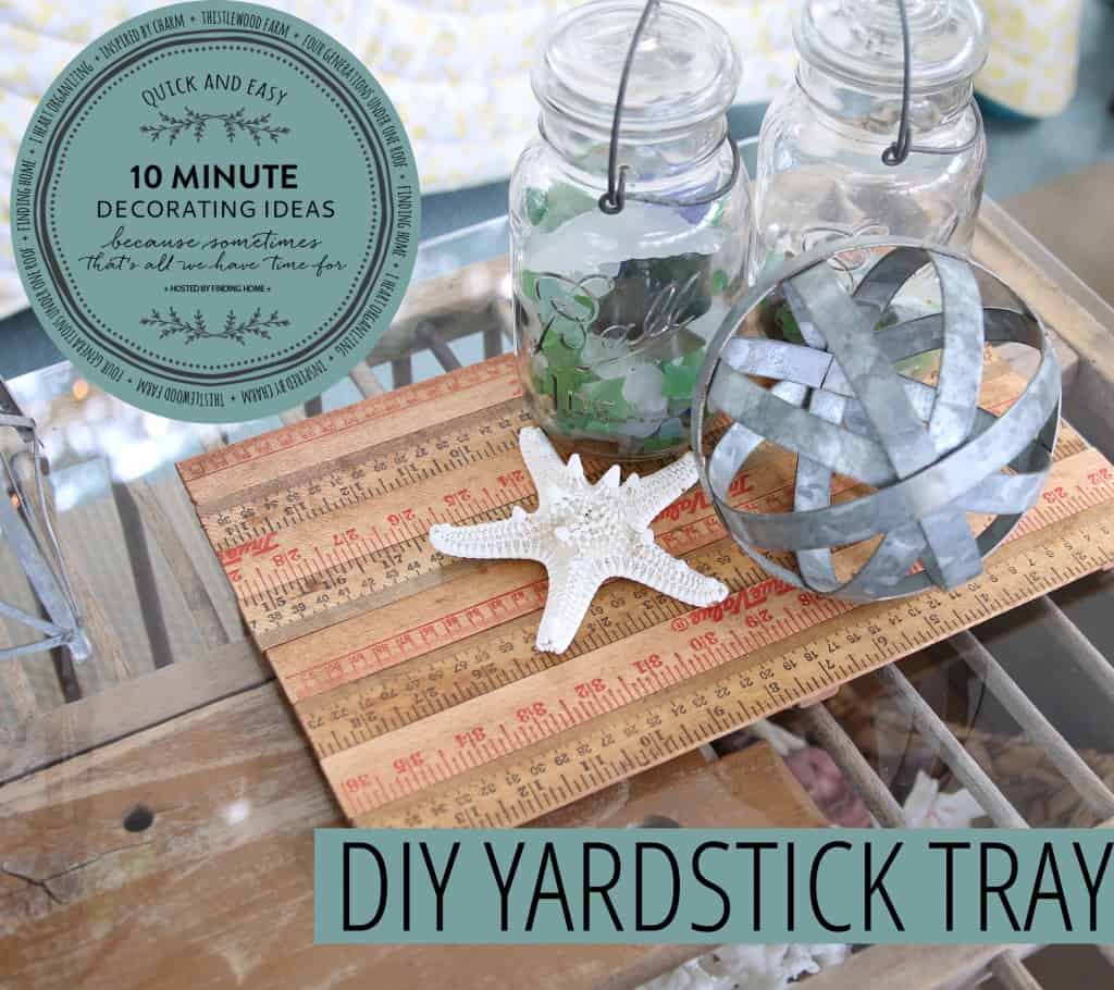 Yardstick Tray