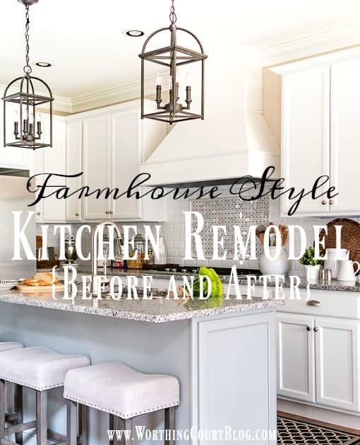 Farmhouse Style Kitchen Remodel - Before And After || Worthing Court