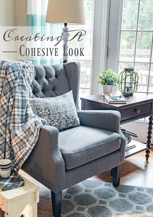 Creating a more cohesive look in my family room || Worthing Court